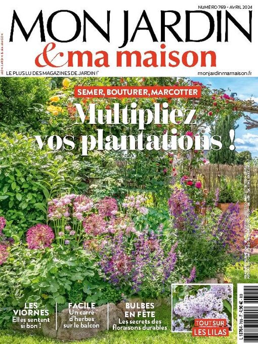 Title details for Mon Jardin Ma Maison by Reworld Media Publishing (RMP) - Available